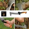 Fiskars 1051233 käsisaag Rauasaag 23 cm Must, Oranž, Hõbe