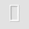 Siedle KR 611-2/1-0 SM - raam - hõbedane - Siedle - alumiinium - pind - 131 mm (200016831-00)