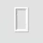 Siedle KR 611-2/1-0 SM - raam - hõbedane - Siedle - alumiinium - pind - 131 mm (200016831-00)