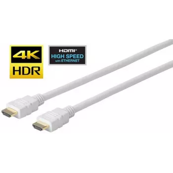 Vivolink Pro HDMI-kaabel valge 7,5 m ülipainduv
