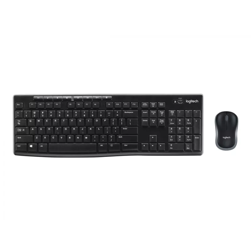 Juhtmeta klaviatuuri ja hiire komplekt Logitech MK270