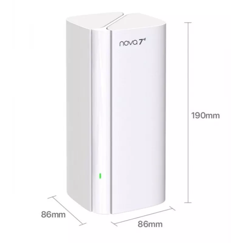 Juhtmevaba ruuter TENDA EE3 Pro 2.4/5 GHz kaheribaline Wi‑Fi 802.11ax, 3× LAN 1000 Mbps, 5 integreeritud antenni, WPA3