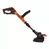 Black & Decker BCST918D1-QW võsalõikur/muruniiduk 28 cm Aku Must, Oranž