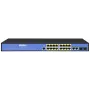 Võrgukommutaator ERNITEC ELECTRA-M16-1GB-285W — 16 pordiga Layer 2+, 2 x Gigabit RJ45, 285 W võimsusega