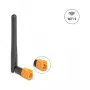 Mitmesuunaline WiFi 6 antenn DELOCK FAKRA M 2,4/5 GHz 2,5–3,0 dBi kaldenurgaga must