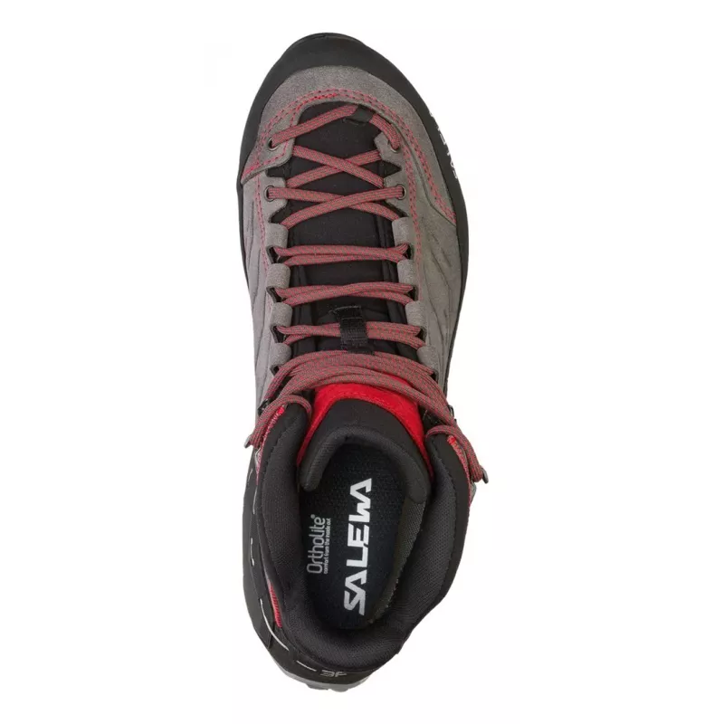 Salewa MTN Trainer Mid GTX meestele täiskasvanutele, süsi, hall, punane