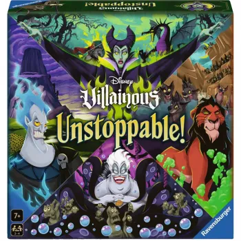 Lauamäng Ravensburger Disney Villainous Unstoppable! strateegia alates 7. eluaastast