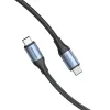 Vention USB4 Gen 3x2 USB-C to USB-C kaabel 1 m, 5A, alumiiniumsulam, puuvillpõiming
