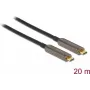 DeLOCK 84122 USB-kaabel 20 m USB 3.2 Gen 1 USB C Must