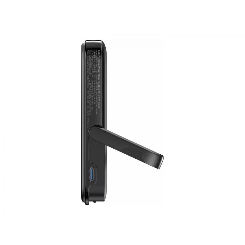 Kaasaskantav laadija Anker 322 MagGo — 5000 mAh, juhtmevaba 12 W, must