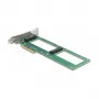 DeLOCK PCI Express 4.0 x8 kaart -> 2 sisemist U.2 NVMe SFF-8639 Bifurkatsioon