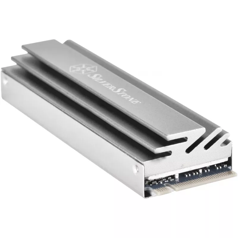Passiivjahuti M.2-le SILVERSTONE TP04 — Alumiiniumist jahutusradiaator M.2 SSD-le (SST-TP04)