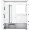 PC korpus Silentware Air 100 Valge — kesk-torn, ATX-ühilduv, valge viimistlus