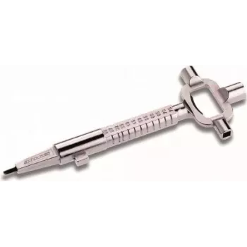 Puuriotsakute komplekt cimco 112890 — võtmega 4KT 6–8 mm ja 6–10 mm, pikkus 195 mm