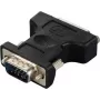 Renkforce RF-6667626 DVI-VGA-adapter [1x DVI-pesa 24+. - 1x VGA-pistik] Must - Digitaalne / Ekraan / Video (RF-6667626)
