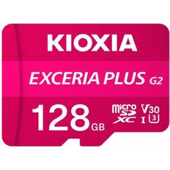 Flash Memory Kioxia 128GB UHS-I MicroSDXC EXCERIA PLUS G2