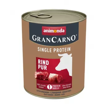 ANIMONDA GranCarno Adult Single Protein Beef - märg koeratoit - 800g