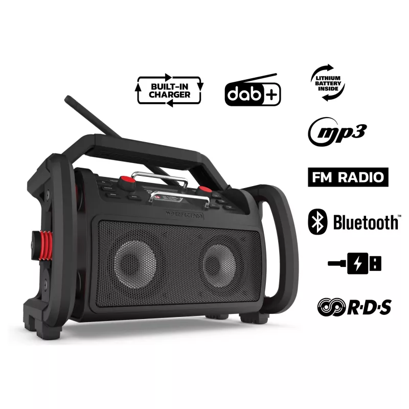 Töökoharaadio PerfectPro ROCKPRO RP2 Bluetooth Waterproof