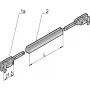 SCHROFF Juhtsiini tüüpi tarvik, PC, 280 mm (24568-381)
