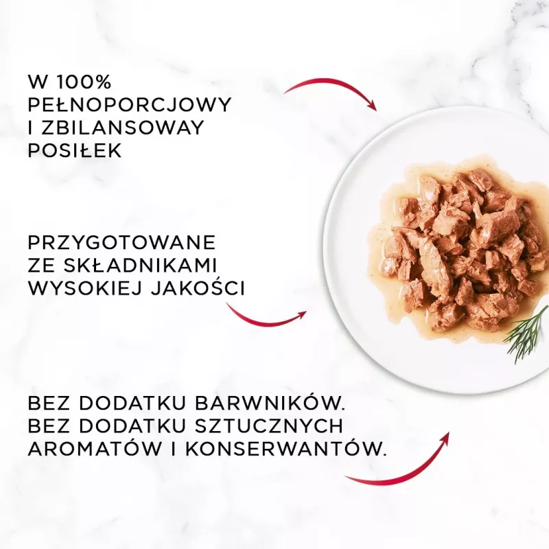 GOURMET Mon Petit Linnulihasegu - märg kassitoit - 6 x 50 g