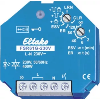 Releelüliti Eltako FSR61G-230V, vaikne töö, 230 V mähis
