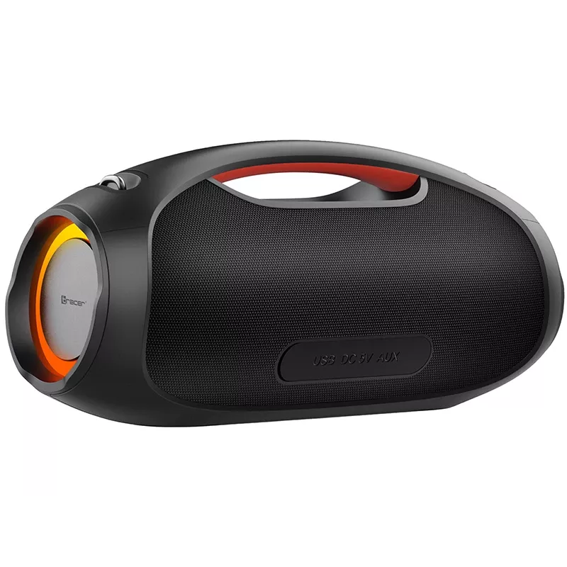 Stereo kaasaskantav kõlar TRACER TRAGLO47226 — juhtmevaba Bluetooth 5.3, 60 W RMS, 12 h aku, must