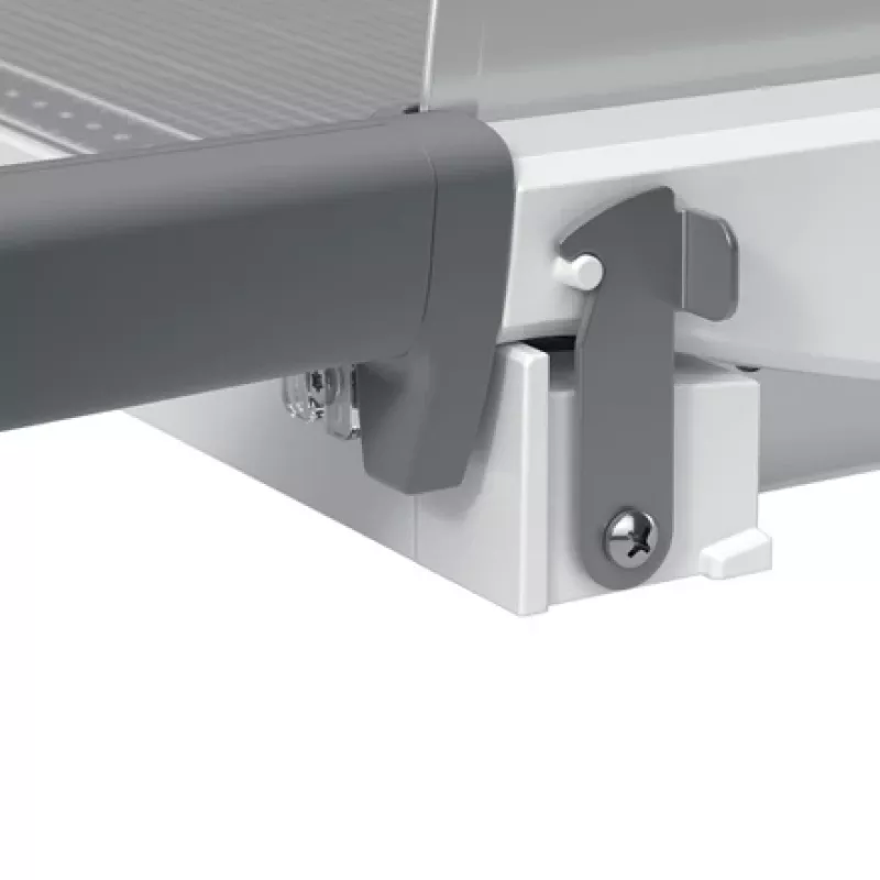 Leitz Precision kodukontori paberilõikur A3, 10 lehte, käsitsi klamber, roostevaba teras, A3, 80 g/m², teras