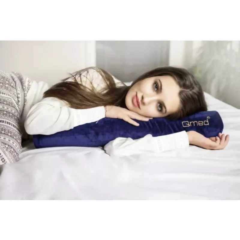 Ergonoomiline multifunktsionaalne padi MDH FLEX PILLOW DRQE3F1CDXUXP — rullikujuline, 635 mm pikk, 100 mm läbimõõt, lilla, polüpropüleenist veluurkattega