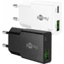 Goobay Dual Universal Valge AC kiirlaadimislaadija siseruumidesse 100-240V 12V