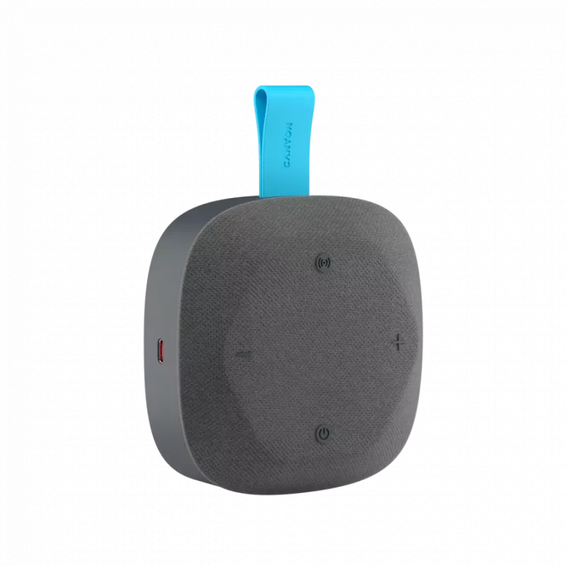 Canyon Hexagon 10 - Bluetooth 5.3 kõlar - USB-C - Kaardilugeja - IPX5 - sinakashall