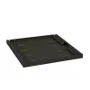 19 tolline riiul 1U 750mm 80kg plastikust must Triton RAB-UP-750-A4