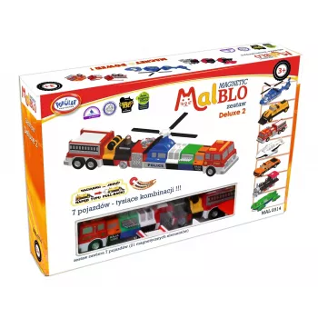 Vehicle set Popular Playthings Magnetic Mix or Match