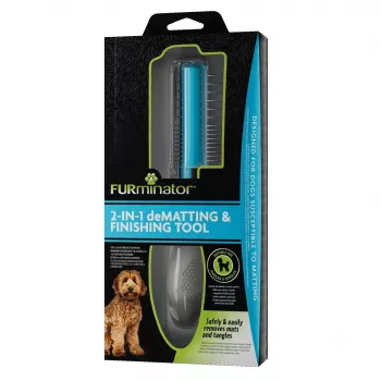 FURminator 2 in 1 - furminator puntrade eemaldamiseks ja koerte kujundamiseks