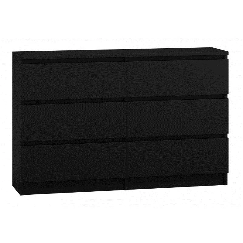Topeshop M6 120 CZERŃ kummut