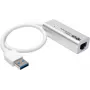 Tripp Lite U336-000-GB-AL USB 3.0 SuperSpeed to Gigabit-Ethernet NIC võrguadapter - 10/100/1000 - Plug-and-Play - Alumiinium (U336-000-GB-AL)