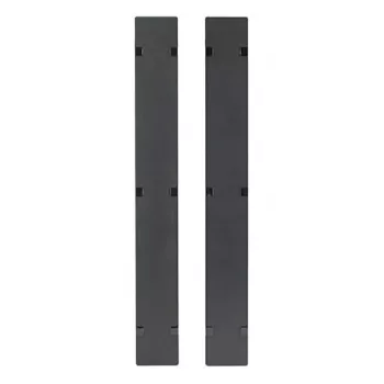 APC NetShelter kaablihaldus, vertikaalne kaablihaldur, hingedega katted, NetShelter SX 750mm W 42U jaoks, 2 tk komplektis, 109 x 1778 x 13 mm