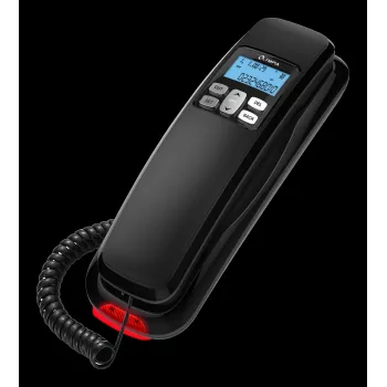 Olympia 4510 analoogtelefon must - punane (2293)