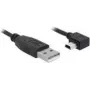 USB-kaabel DeLOCK 82681 1m USB A Mini-USB B Must