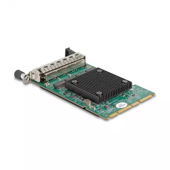 DeLOCK 88300 OCP 3.0 võrgukaart, 4 x RJ45 Gigabit LAN