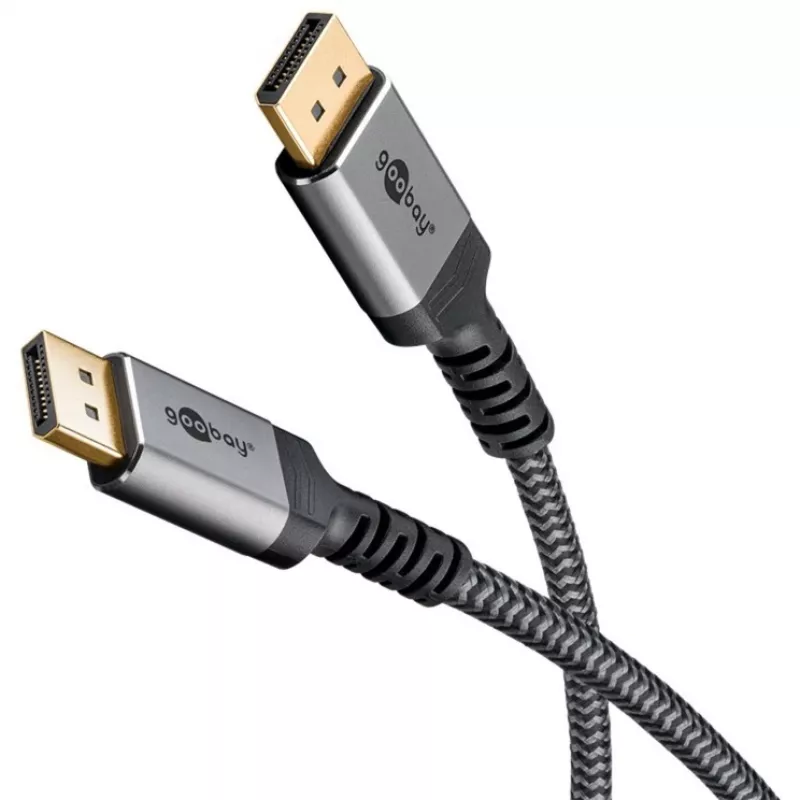 Pro DisplayPort 1.4 ümbriskaabel - 3m - must