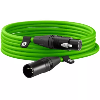Premium XLR-kaabel XLR6M-G roheline (Heleroheline, 6 meetrit)