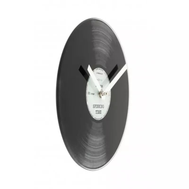 NeXtime kell 5163 Little Spinning Time, Ø20 cm, Sein, Must