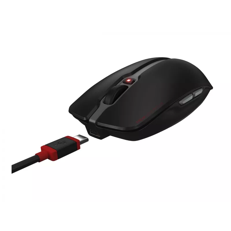 CHERRY Stream Desktop laetav klaviatuur hiir kaasas universaalne RF juhtmevaba QWERTZ saksa must