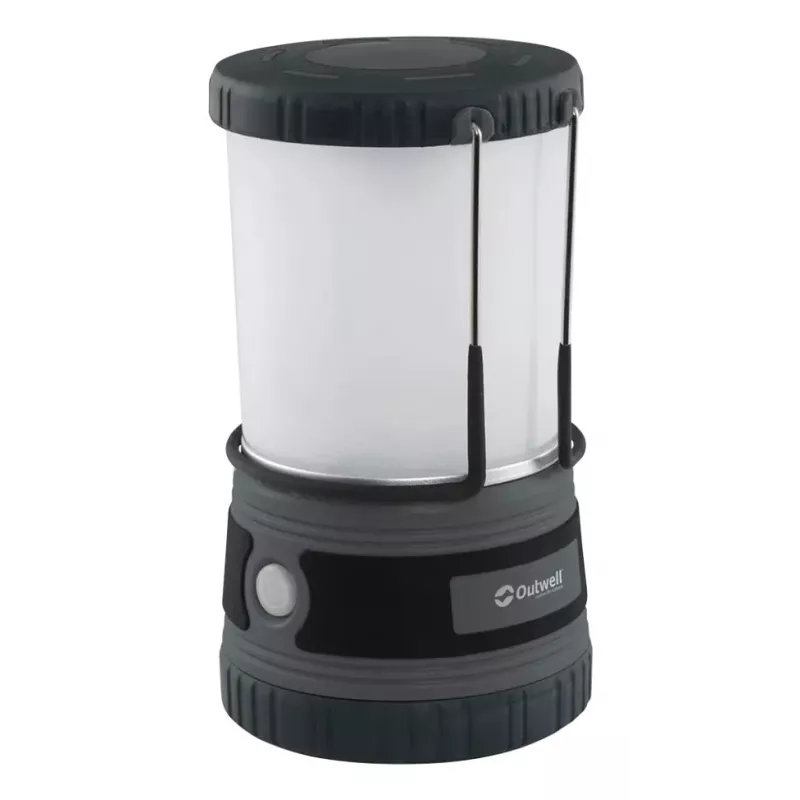 USB-toitel matkalatern Outwell Carnelian DC 1000, LED 1000 lm, 2700 K, Li-Ion, ABS/alumiinium, 115×115×200 mm