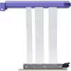 PCIe 5.0 Hyper Riser kaabel, HYTE, mudel ACC-HYTE-PCIE50-TM, 20 cm, lilla/valge