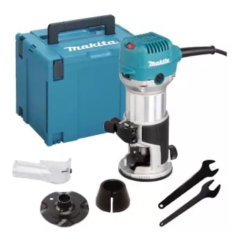 Makita RT0702CJ ruuter/trimmer Must, Sinine, Roostevaba teras 34000 RPM 710 W