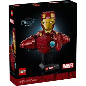 LEGO ehituskomplekt Marvel Super Heroes Iron Man MK4 3D-mudel, 436 osa, sisaldab 1 minifiguuri, vanusele 18+
