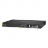 HPE Aruba Networking CX 6100 24G Class4 PoE 4SFP+ 370W Hallatav L3 Gigabit Ethernet (10/100/1000) Power over Ethernet (PoE) 1U Must