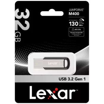 Lexar JumpDrive M400 USB-mälupulk 32 GB USB Type-A 3.2 Gen 1 (3.1 G)