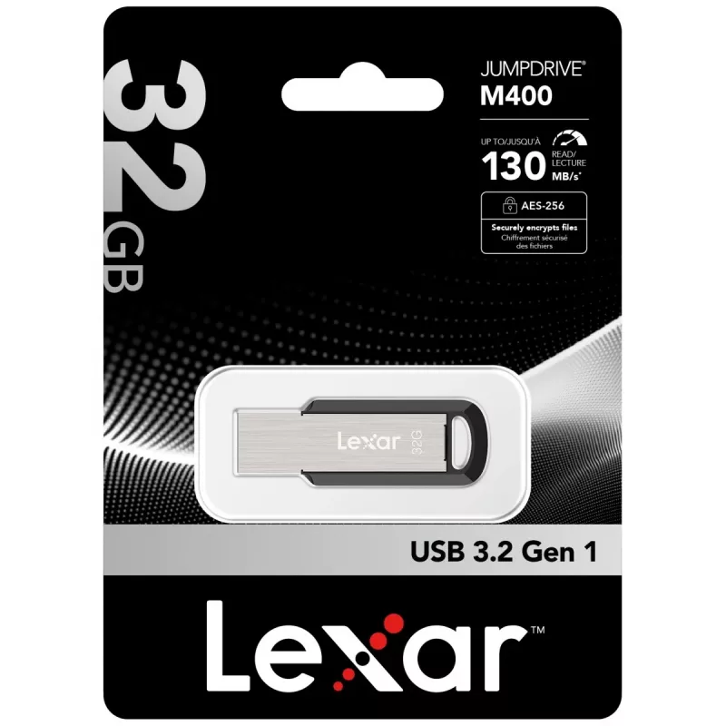 Lexar JumpDrive M400 USB-mälupulk 32 GB USB Type-A 3.2 Gen 1 (3.1 G)